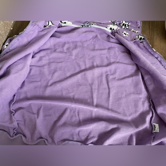 ☘️YouloveSK full zip hoodie, size large, lilac - Picture 5 of 9